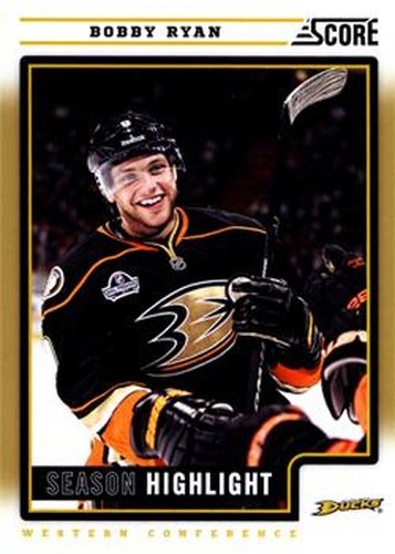 #4 Bobby Ryan - Anaheim Ducks - 2012-13 Score - Gold Rush Hockey