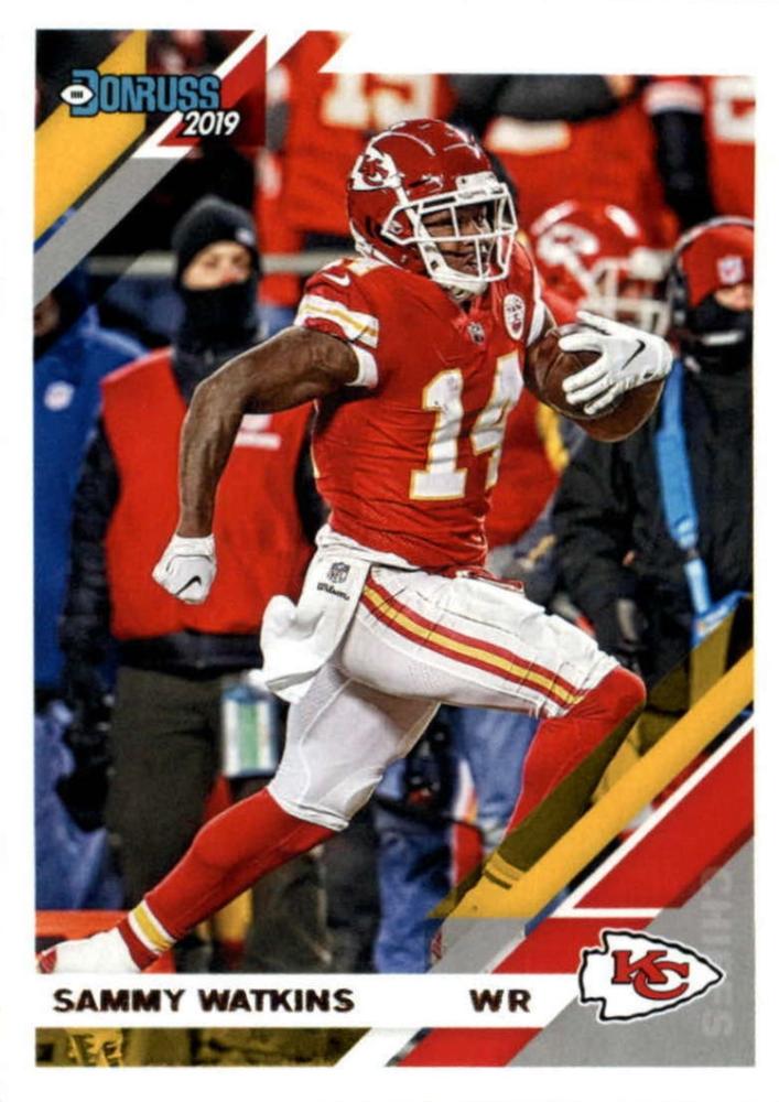 #4 Sammy Watkins - Kansas City Chiefs - 2019 Donruss Football