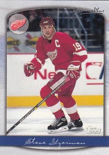 #4 Steve Yzerman - Detroit Red Wings - 1999-00 Topps Premier Plus Hockey