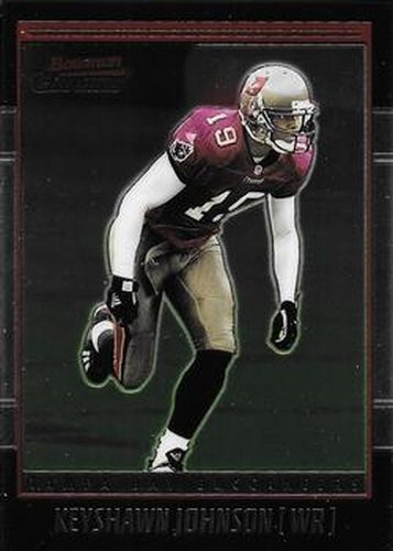 #4 Keyshawn Johnson - Tampa Bay Buccaneers - 2001 Bowman Chrome Football