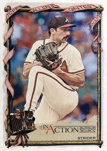 #4b Spencer Strider - Atlanta Braves - 2023 Topps Allen & Ginter Baseball