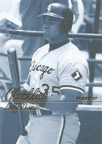 #500 Frank Thomas - Chicago White Sox - 1997 Fleer Baseball
