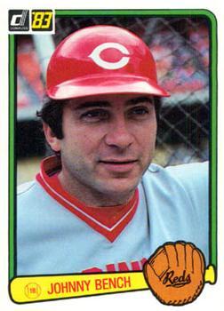 #500 Johnny Bench - Cincinnati Reds - 1983 Donruss Baseball