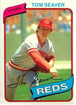 #500 Tom Seaver - Cincinnati Reds - 1980 Topps Baseball