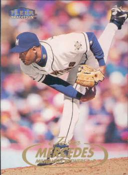 #501 Jose Mercedes - Milwaukee Brewers - 1998 Fleer Tradition Baseball