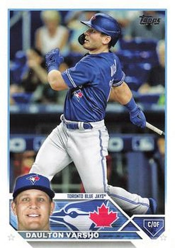 #501 Daulton Varsho - Toronto Blue Jays - 2023 Topps Baseball