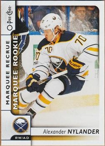 #501 Alexander Nylander - Buffalo Sabres - 2017-18 O-Pee-Chee Hockey