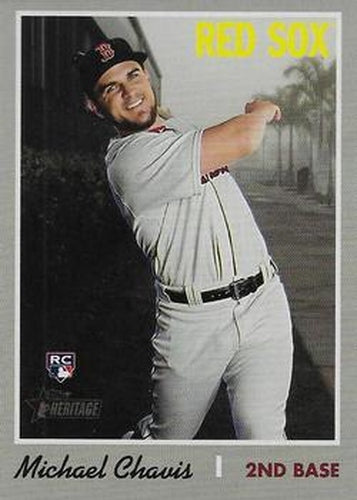 #501c Michael Chavis - Boston Red Sox - 2019 Topps Heritage Baseball