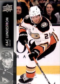 #502 Isac Lundestrom - Anaheim Ducks - 2021-22 Upper Deck Hockey