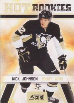 #502 Nick Johnson - Pittsburgh Penguins - 2010-11 Score Hockey