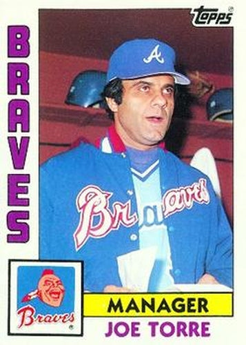 #502 Joe Torre - Atlanta Braves - 1984 Topps Baseball