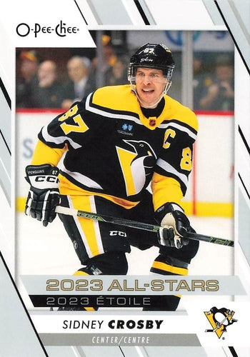 #502 Sidney Crosby - Pittsburgh Penguins - 2023-24 O-Pee-Chee Hockey