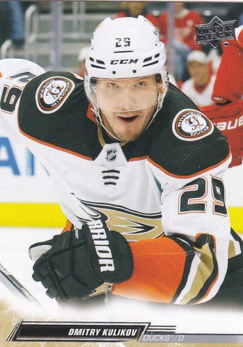 #503 Dmitry Kulikov - Anaheim Ducks - 2022-23 Upper Deck Hockey
