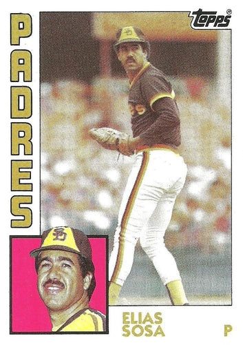 #503 Elias Sosa - San Diego Padres - 1984 Topps Baseball