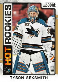 #503 Tyson Sexsmith - San Jose Sharks - 2012-13 Score - Gold Rush Hockey
