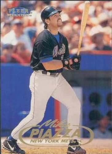 #503 Mike Piazza - New York Mets - 1998 Fleer Tradition Baseball