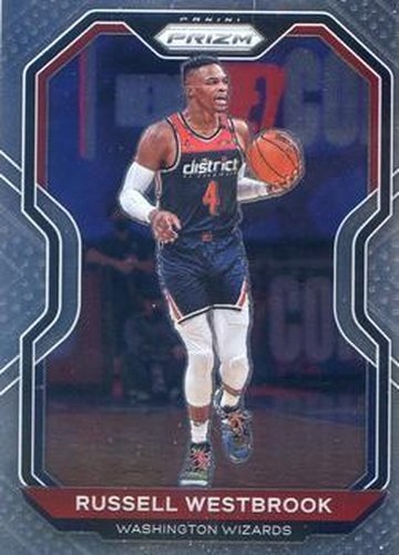 #503 Russell Westbrook - Washington Wizards - 2020-21 Panini Chronicles Basketball