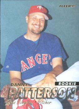 #504 Danny Patterson - Texas Rangers - 1997 Fleer Baseball