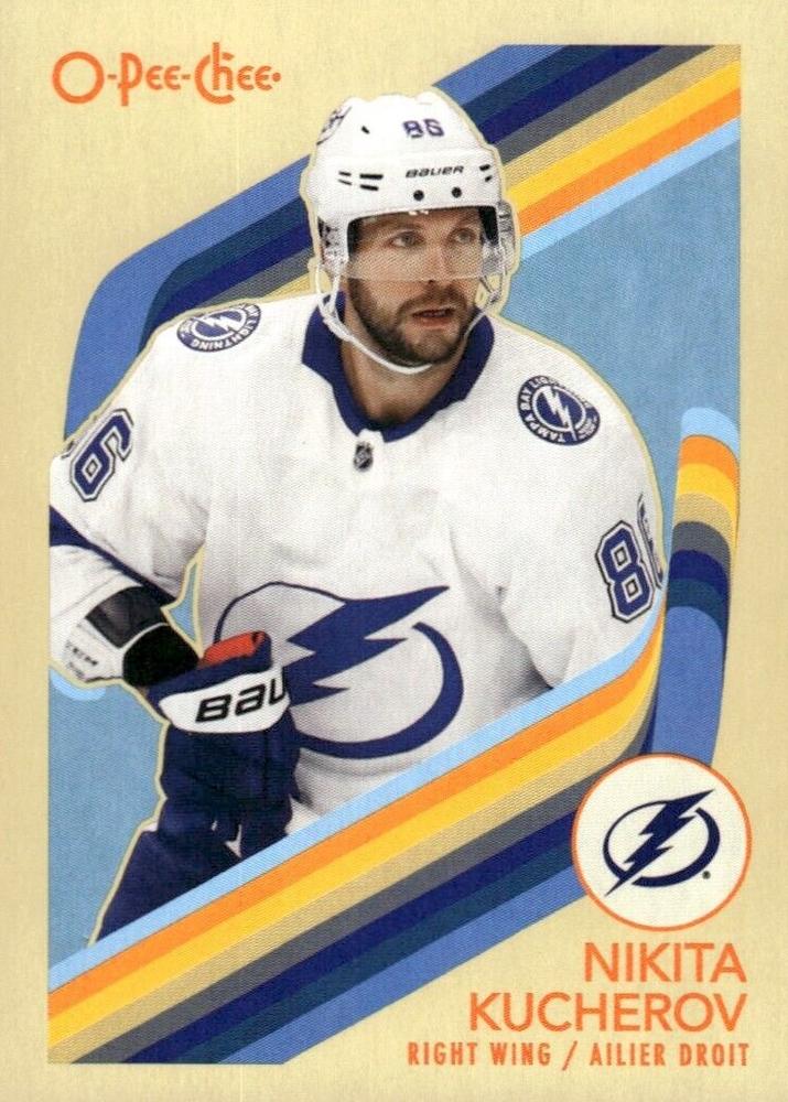 #504 Nikita Kucherov - Tampa Bay Lightning - 2023-24 O-Pee-Chee - Retro Hockey