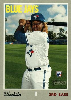 #504d Vladimir Guerrero Jr. - Toronto Blue Jays - 2019 Topps Heritage Baseball
