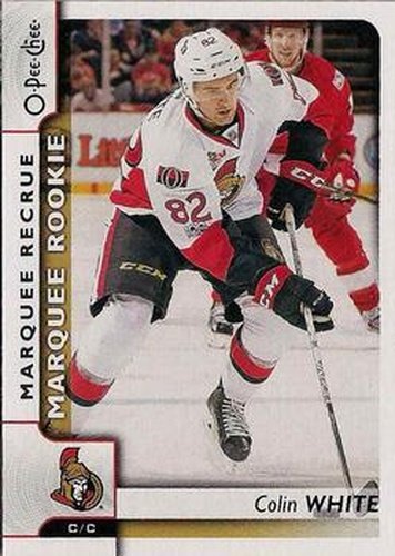 #505 Colin White - Ottawa Senators - 2017-18 O-Pee-Chee Hockey