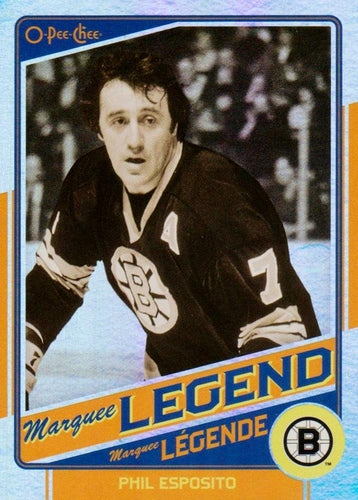 #505 Phil Esposito - Boston Bruins - 2012-13 O-Pee-Chee - Rainbow Hockey