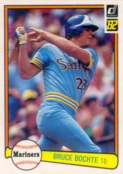 #505 Bruce Bochte - Seattle Mariners - 1982 Donruss Baseball
