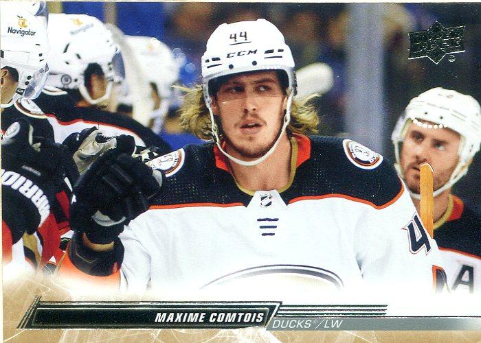 #506 Maxime Comtois - Anaheim Ducks - 2022-23 Upper Deck Hockey