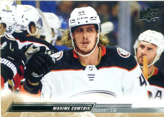 #506 Maxime Comtois - Anaheim Ducks - 2022-23 Upper Deck Hockey