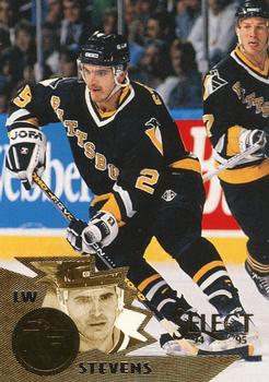 #106 Kevin Stevens - Pittsburgh Penguins - 1994-95 Select Hockey
