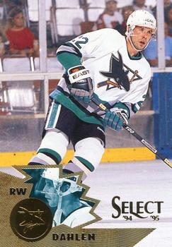 #123 Ulf Dahlen - San Jose Sharks - 1994-95 Select Hockey