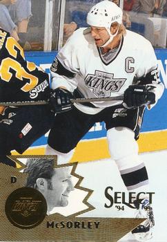 #124 Marty McSorley - Los Angeles Kings - 1994-95 Select Hockey