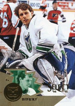#127 Sean Burke - Hartford Whalers - 1994-95 Select Hockey