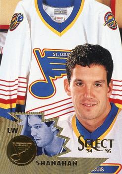 #129 Brendan Shanahan - St. Louis Blues - 1994-95 Select Hockey