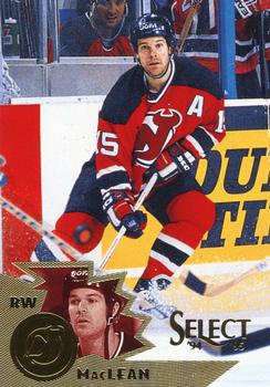 #136 John MacLean - New Jersey Devils - 1994-95 Select Hockey