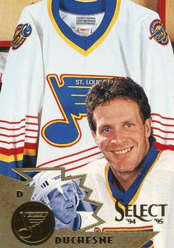 #145 Steve Duchesne - St. Louis Blues - 1994-95 Select Hockey