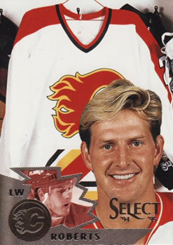 #147 Gary Roberts - Calgary Flames - 1994-95 Select Hockey