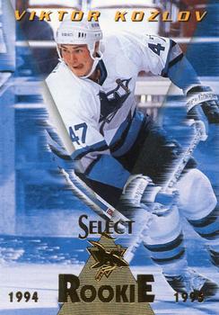 #174 Viktor Kozlov - San Jose Sharks - 1994-95 Select Hockey