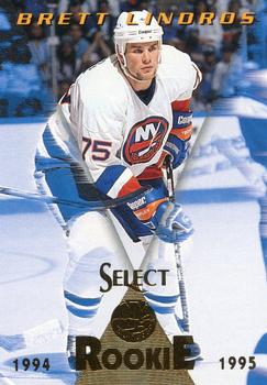 #178 Brett Lindros - New York Islanders - 1994-95 Select Hockey