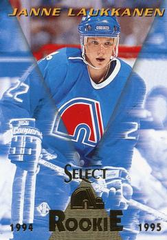 #181 Janne Laukkanen - Quebec Nordiques - 1994-95 Select Hockey