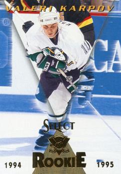 #183 Valeri Karpov - Anaheim Mighty Ducks - 1994-95 Select Hockey