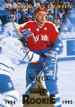 #193 Jason Allison - Washington Capitals - 1994-95 Select Hockey