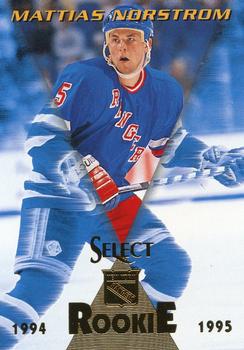 #194 Mattias Norstrom - New York Rangers - 1994-95 Select Hockey
