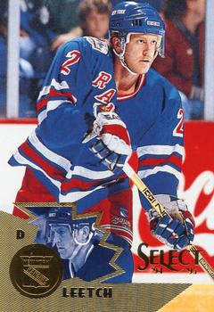 #24 Brian Leetch - New York Rangers - 1994-95 Select Hockey