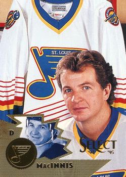 #28 Al MacInnis - St. Louis Blues - 1994-95 Select Hockey