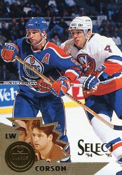 #47 Shayne Corson - Edmonton Oilers - 1994-95 Select Hockey
