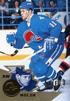#4 Owen Nolan - Quebec Nordiques - 1994-95 Select Hockey