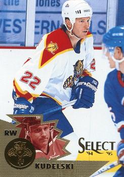 #55 Bob Kudelski - Florida Panthers - 1994-95 Select Hockey