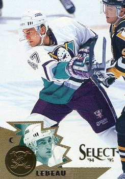 #65 Stephan Lebeau - Anaheim Mighty Ducks - 1994-95 Select Hockey