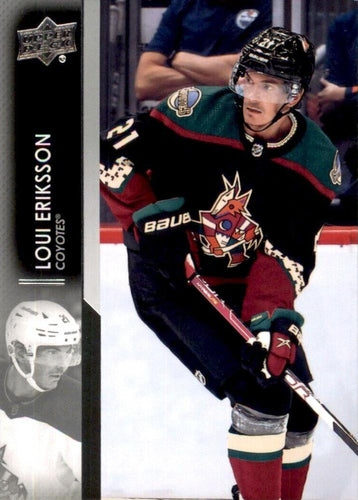 #506 Loui Eriksson - Arizona Coyotes - 2021-22 Upper Deck Hockey
